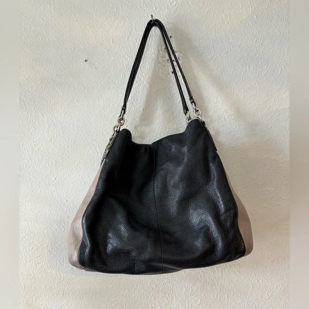 Coach Exotic Trim Phoebe Shoulder‎ Bag